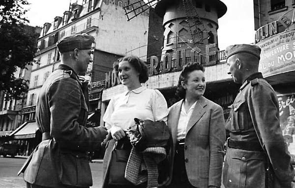 How French women had effairs with Hitler soldiers during WWII