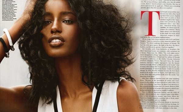 TOP-10 African female models