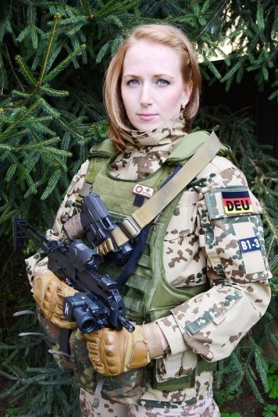 TOP-9 countries with the most beautiful women soldiers