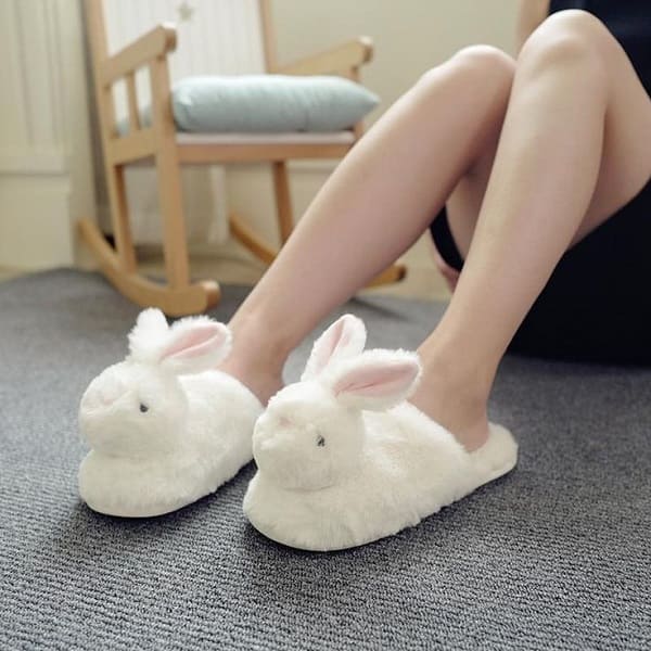 gifts for women on Valentine’s Day, fuzzy slippers